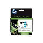Tindikassett HP 712 3-pakk 29 ml, ts&uuml;aan