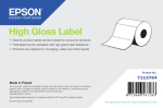 Iseliimuv printerisilt EPSON HIGH GLOSS LABEL 203 mm x 60 m