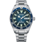 K&auml;ekell CITIZEN NY0129-58L meestele 41mm, hall/sinine