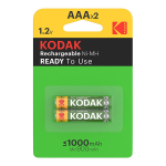 Laetav aku KODAK Ni-MH AAA, 2 tk