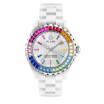 K&auml;ekell PHILIPP PLEIN 38 mm, valge