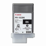 Tindikassett CANON PFI-102 BK, must