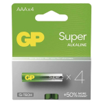 Patarei GP SUPER AAA, 4 tk