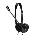 Peakomplekt LOGILINK HS0052 juhtmega, must