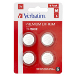 Liitiumpatareid VERBATIM CR2032 4-pakk