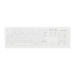 Klaviatuur ACTIVE KEY AK-C8100F juhtmevaba meditsiiniline, valge