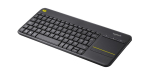 Klaviatuur LOGITECH K400 PLUS juhtmevaba, must