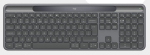 Klaviatuur LOGITECH SIGNATURE SLIM SOLAR K980 t&auml;issuuruses juhtmevaba, grafiit