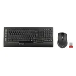 Juhtmevaba klaviatuuri ja hiire komplekt A4TECH 9300F, must