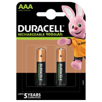 Laetav patarei DURACELL AAA NiMH, 2 tk