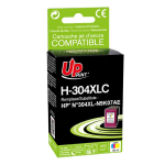 Tindikassett UPRINT HP 304XL &uuml;hilduv, 3 v&auml;rvi