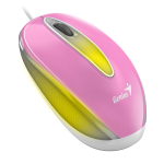 Juhtmega arvutihiir GENIUS DX-MINI, roosa