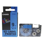 Kleepkirjalint CASIO XR-9BU1 9mm, must/sinine