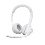 K&otilde;rvaklapid LOGITECH H390 USB, valge