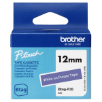 Markeerimisteip BTAG-F35 12 mm x 4 m, valge/lilla