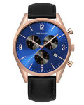 K&auml;ekell BERING 10542-567 meeste 42mm, must/sinine