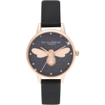 K&auml;ekell OLIVIA BURTON OB16FB13 30 mm, must/roosa