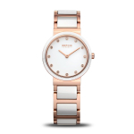 K&auml;ekell BERING 10725-766 naistele 25 mm, valge
