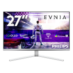 Monitor PHILIPS EVNIA 8000 26,5" QD-OLED 360Hz, valge