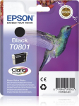 Tindikassett EPSON T0801 Claria, must