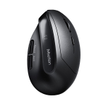 Juhtmevaba ergonoomiline hiir MEETION R390, must