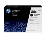Toonerkassett HP 80X 2-pakk, must