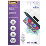 Lamineerimiskile FELLOWES A4 25 tk, l&auml;bipaistev