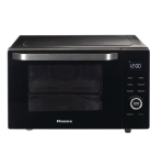 Mikrolaineahi HISENSE H30MOBS10HC 30 l, must