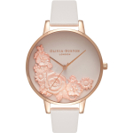 K&auml;ekell OLIVIA BURTON OB16FS85 38 mm, roosa/beež