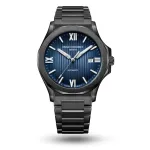 K&auml;ekell EMILE CHOURIET 41 mm, must/sinine