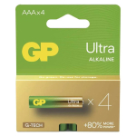 Patarei GP ULTRA AAA 4-pakk