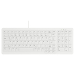 Klaviatuur CHERRY AK-C7000, valge