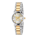 K&auml;ekell GUCCI YA126596 naistele 27 mm, kuldne/hall