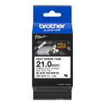 Kleepkirjalint BROTHER HSE-251E 21mm, must/valge