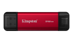 V&auml;line SSD KINGSTON DUAL PORTABLE 512 GB, must/punane
