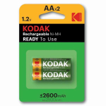 Laetav Ni-MH aku KODAK AA, 2 tk