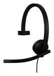 K&otilde;rvaklapp LOGITECH H570E USB-C, must