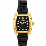 K&auml;ekell VERSACE VE8K00624 naistele 45 mm, must/kuldne