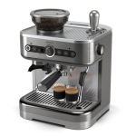 Espressomasin PHILIPS BARISTA BREW poolautomaatne, roostevaba teras
