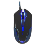 Arvutihiir E-BLUE AUROZA juhtmega, must