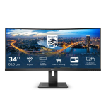 Monitor PHILIPS B LINE 346B1C 34" kumer UltraWide, must