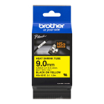 Kleepkirjalint BROTHER HSE-621E 9mm, must/kollane