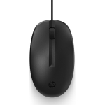 Juhtmega arvutihiir HP 128, must