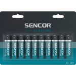Patarei SENCOR AA leeliseline 10 tk
