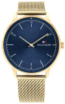 Meeste k&auml;ekell TOMMY HILFIGER 1791877 43 mm, kuldne