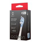 Hambaharja vahetusotsikud OCLEAN ULTRA CLEAN 2 tk, valge
