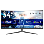 Monitor PHILIPS EVNIA 6000 34" QD-OLED kumer, hall