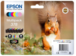 Tindikassettide komplekt EPSON SQUIRREL C13T37884020 mitmikpakend, 6 v&auml;rvi