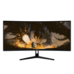 Arozzi Nova 34 Kaardus arvutimonitor 86,4 cm (34") 3440 x 1440 px Quad HD LED Black