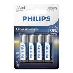 Patarei PHILIPS ULTRA AA 4-pakk